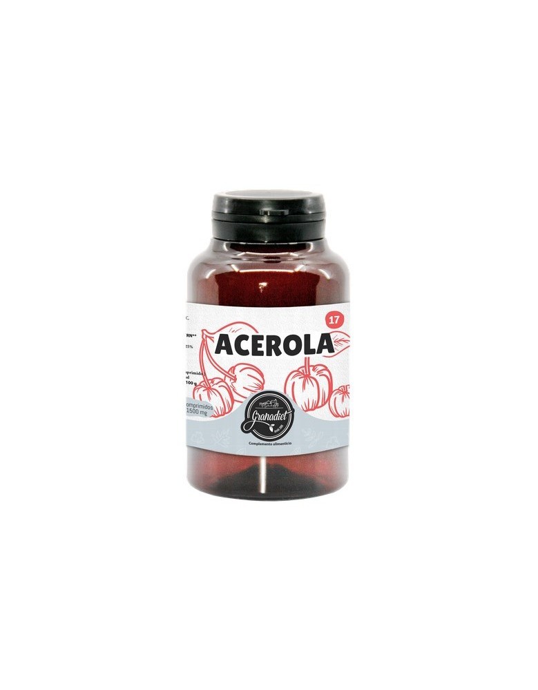 Acerola y vitamina C, 60 comprimidos