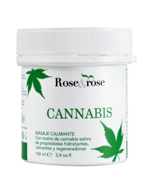 Crema masaje calmante de cannabis 100ml